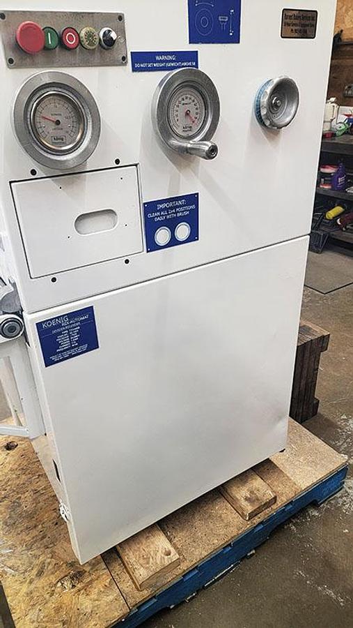 Refurbished Konig Rex Classic 4 and 5 Row Divider Rounder