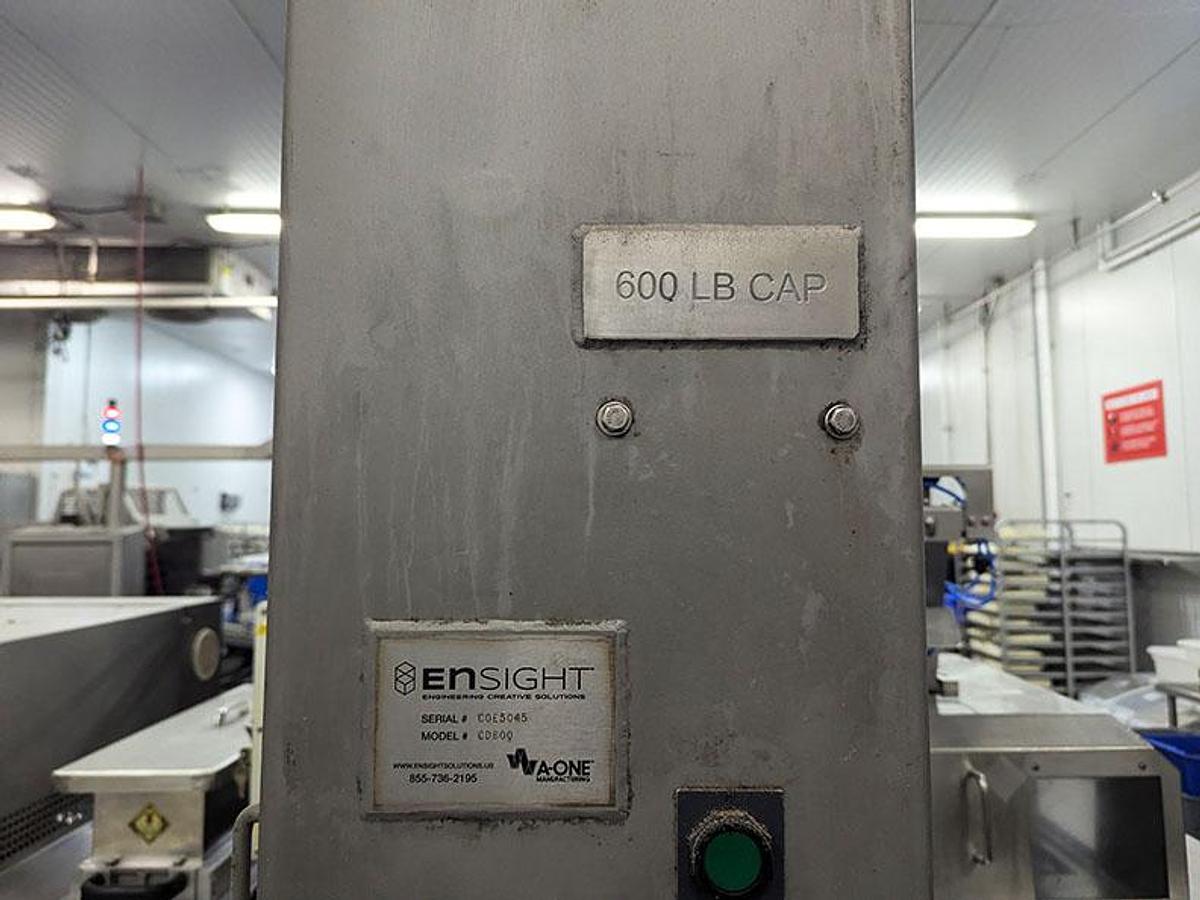 Used Rheon V4 Divider M#VX 122 w/ Stretcher, Slitter, Panner and Dough Lift