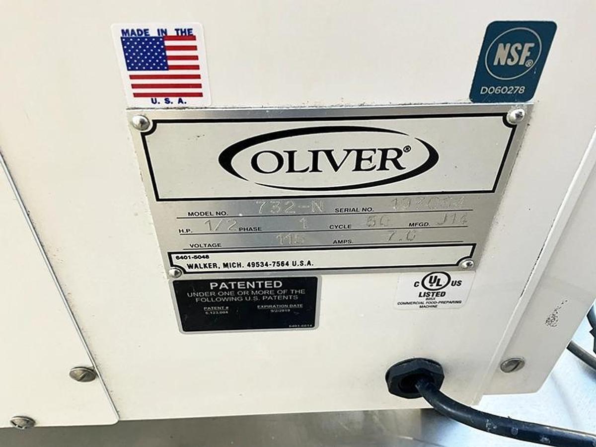 Used Oliver Front Load Bread Slicer