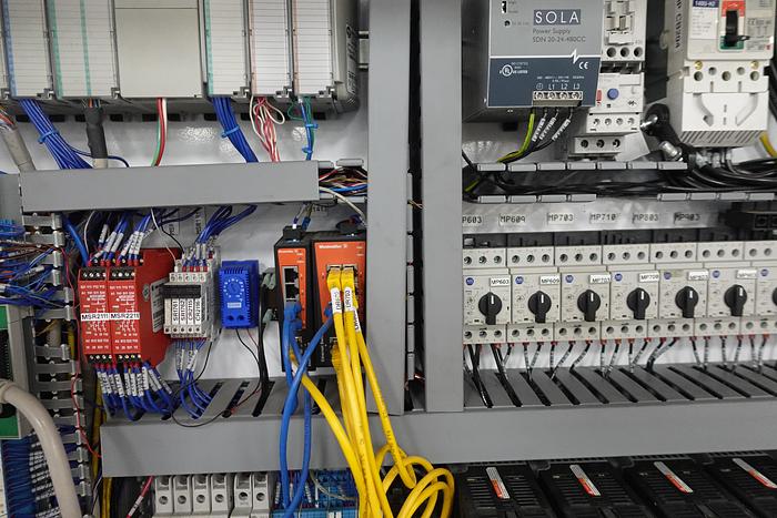 Used Bulk Bun Slicing and Packaging