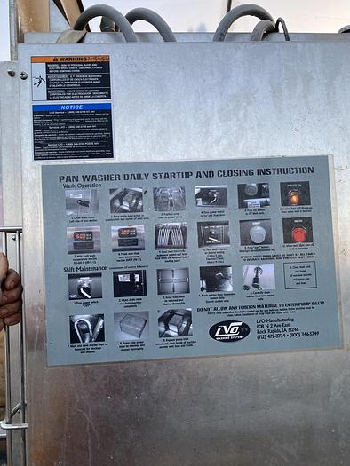 Refurbished LVO FL-36G Pan Washer