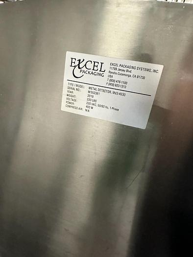 Used Excel Metal Detector