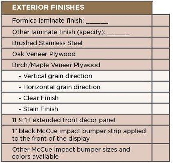 Cayuga Double Curved High Capacity Full Service Display Case