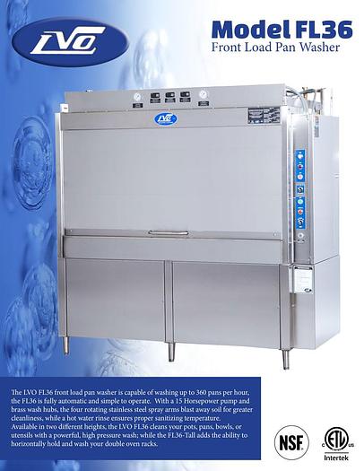 MODEL FL36 FRONT LOAD WASHER