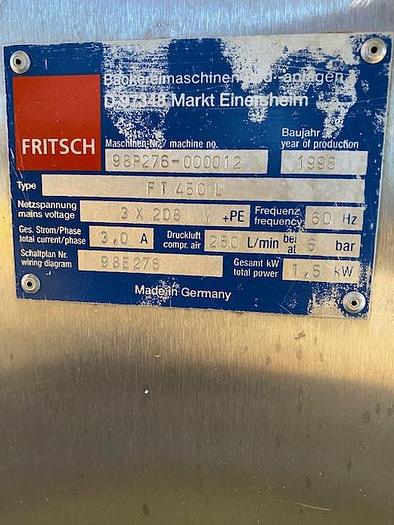 Used Fritsch Easyline