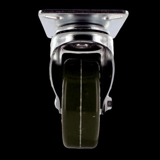High Temp Casters - 3" x 4" Top Plate