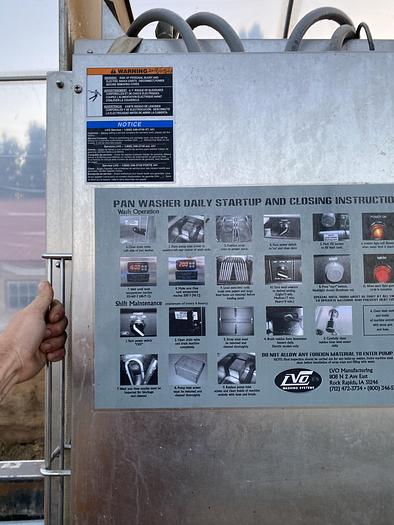 Refurbished LVO FL-36G Pan Washer