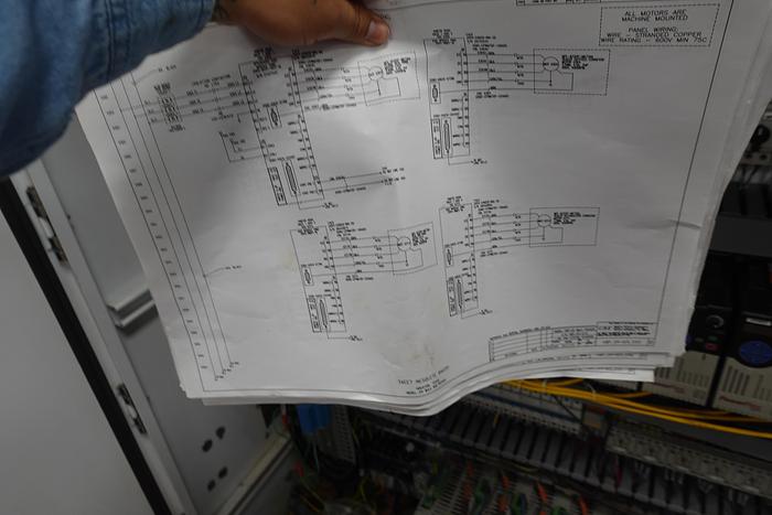 Used Bulk Bun Slicing and Packaging