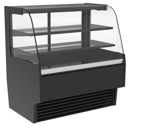 Cayuga Glass Service Display; Refrigerated