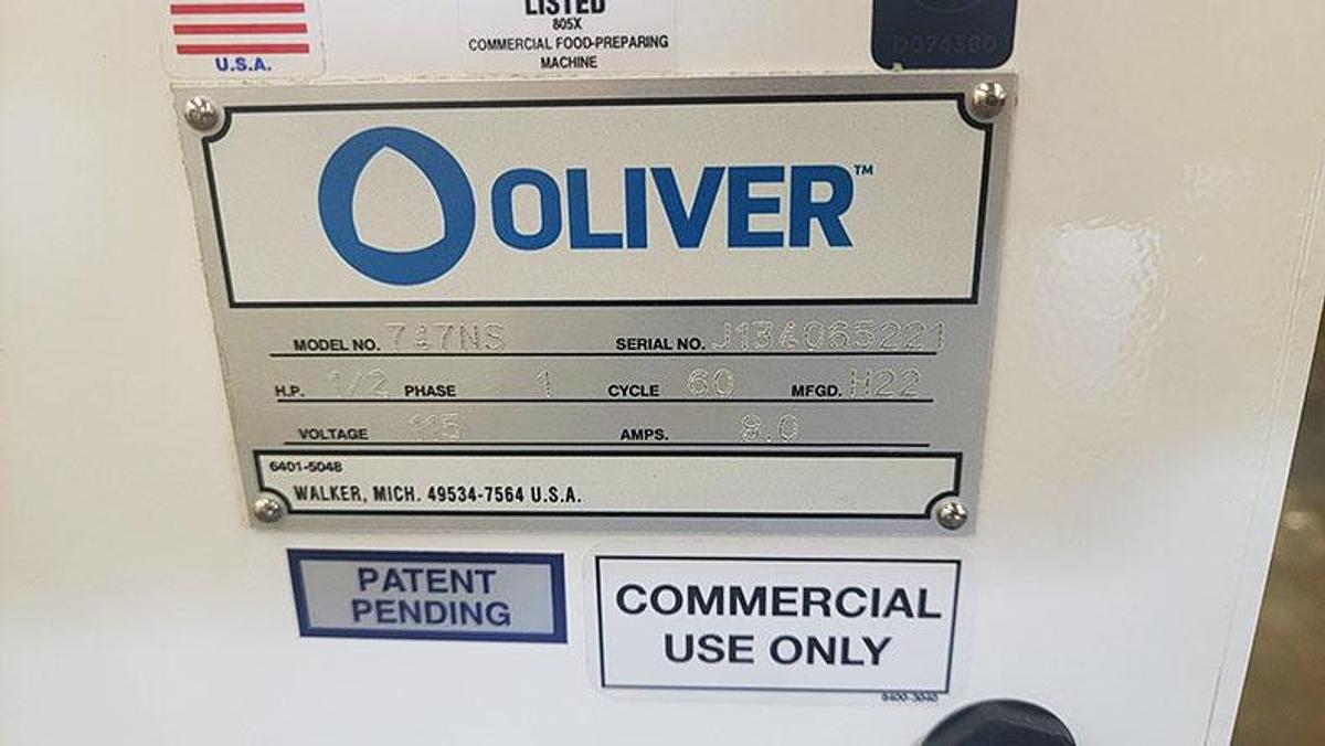 Demo Oliver Bread Slicer 747 Select - 1/2" Slice