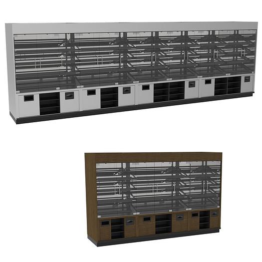 Cayuga Pastry Case W Ledge - 37" D