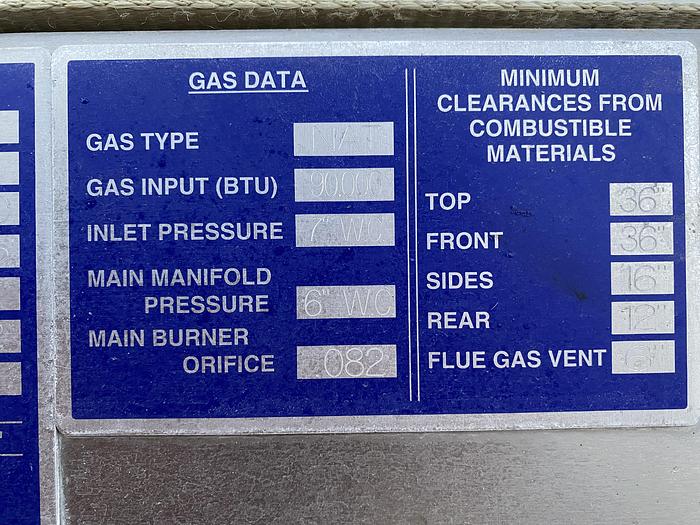 Refurbished LVO FL-36G Pan Washer
