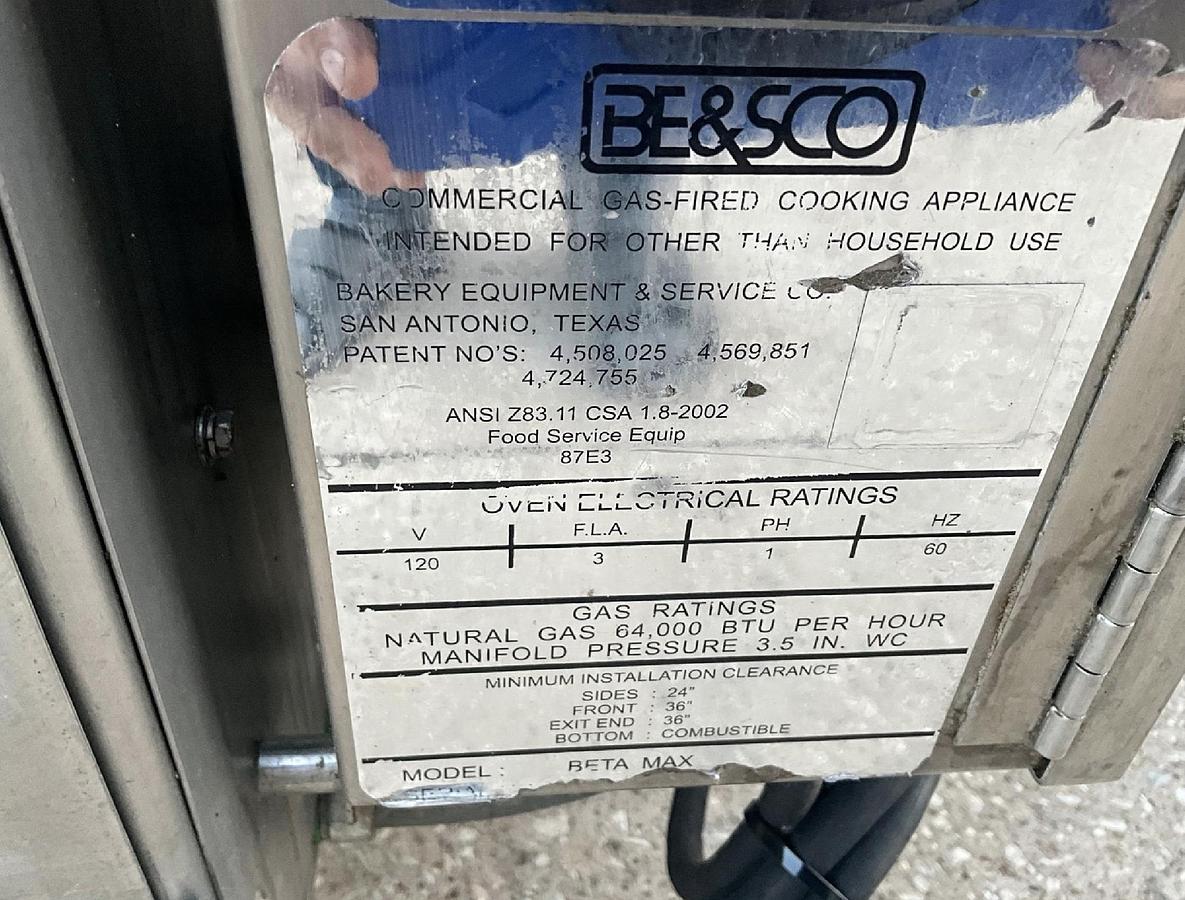 Used BE&SCO GRANDEMAX Combo Tortilla Machine