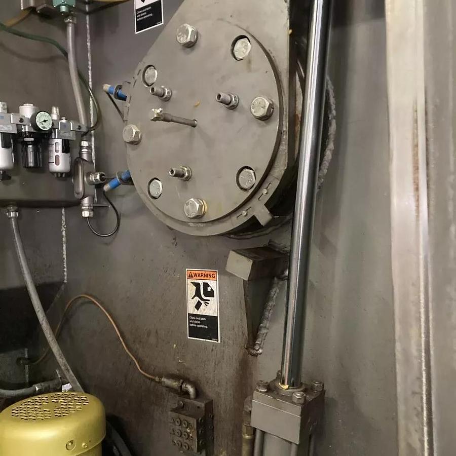 Refurbished Peerless HS13 HD Horizontal Roller Bar Mixer and Scaling Hopper