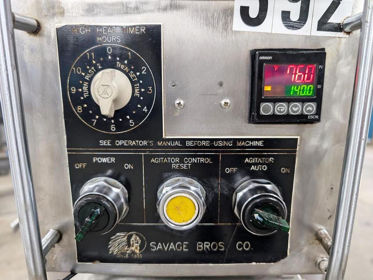 Used Savage 450 Chocolate Melter