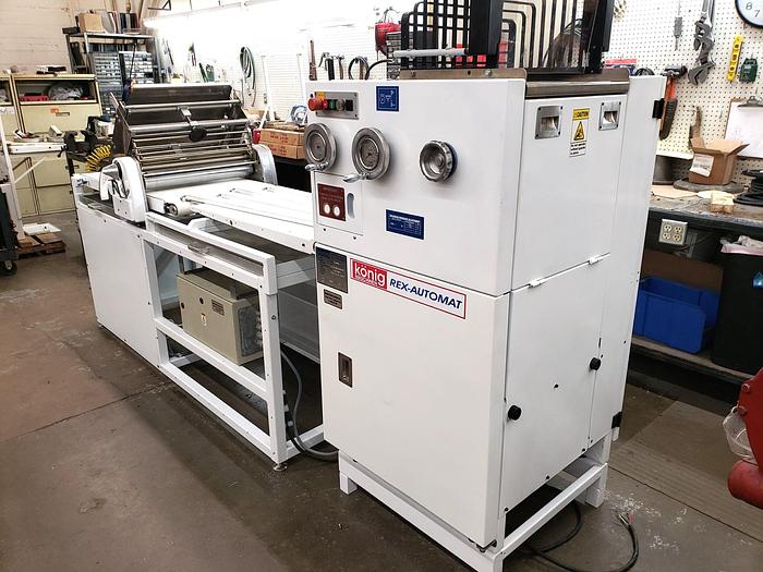 Refurbished SOLD  KOENIG REX CLASSIC 4 ROW SUPERMARKET MOULDING STATION REFURBISHED