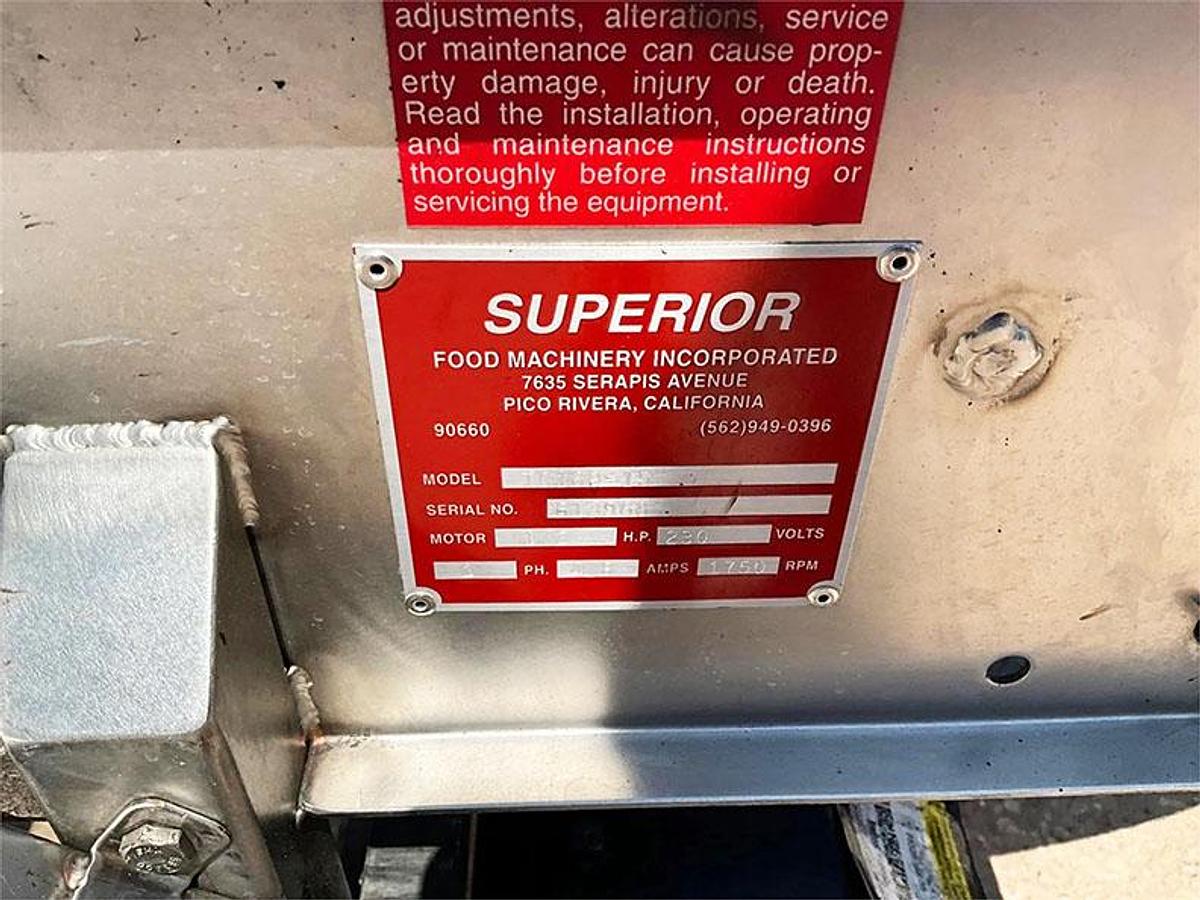 Used Superior Tortilla System