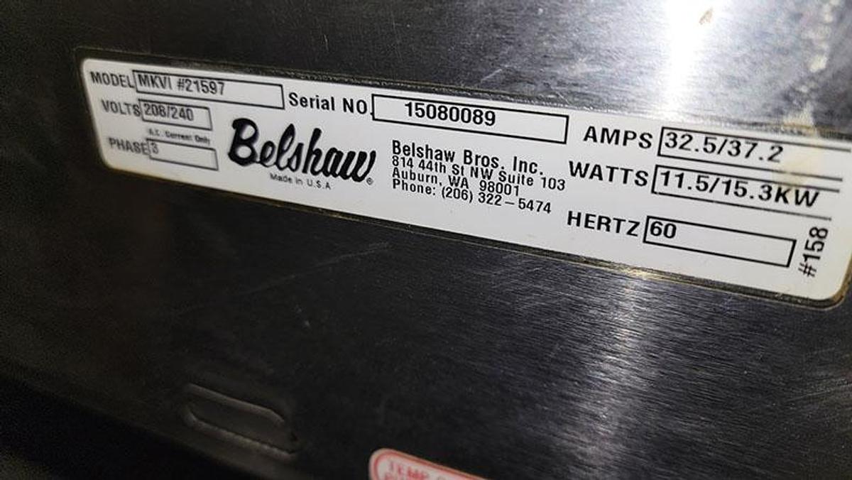 Refurbished Belshaw Mark VI