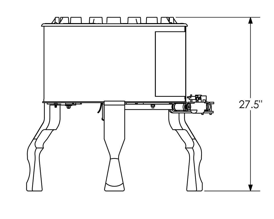 Savage #20 Gas Candy Stove