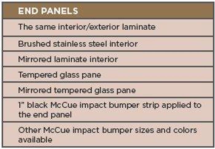 Cayuga Double Curved High Capacity Full Service Display Case
