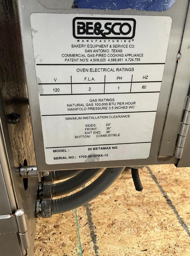 Used BE&SCO GRANDEMAX Combo Tortilla Machine