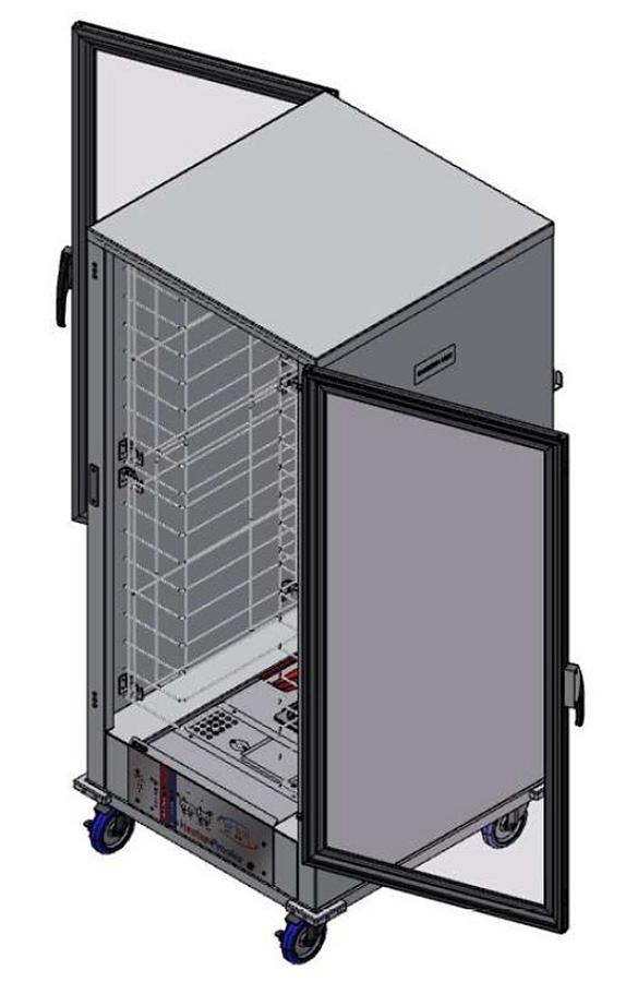 Insulated Pass Thru Heater Proofer