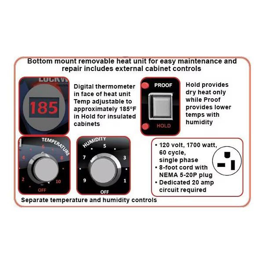 Insulated Proofer Cabinet - Dutch Door
