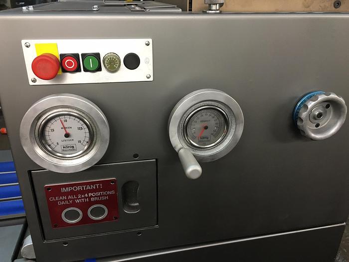 Refurbished Konig Rex Classic 4 and 5 Row Divider Rounder