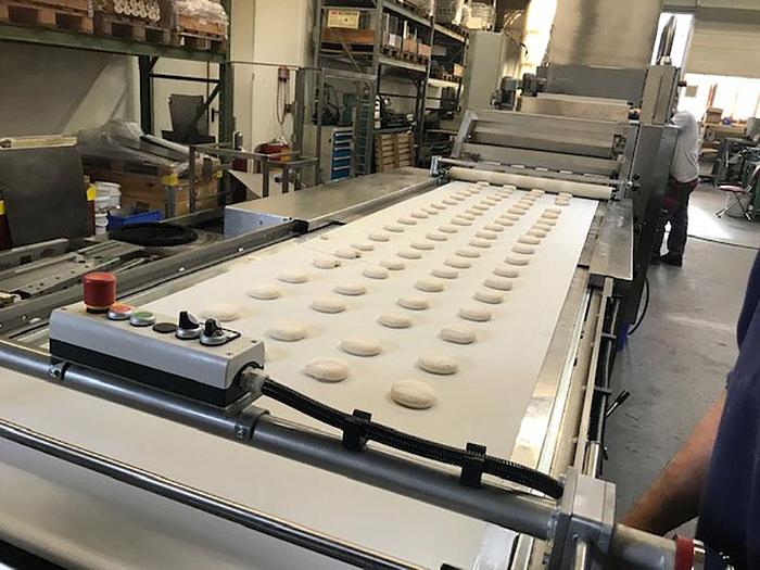 Refurbished Koenig I Rex Roll Line w/ Proofer, Stamper, Moulder, Seeder and Panner