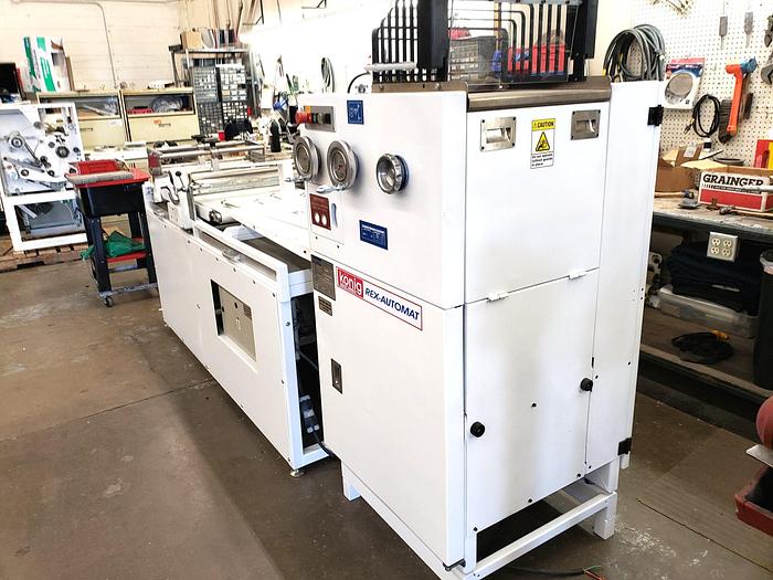 Refurbished SOLD  KOENIG REX CLASSIC 4 ROW SUPERMARKET MOULDING STATION REFURBISHED