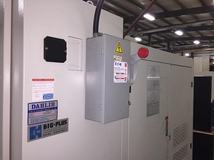 Used 40"X, 21"Y, 22"Z, DAHLIH, MCV 1020BA, 2012, CNC VERTICAL MACHINING CENTER