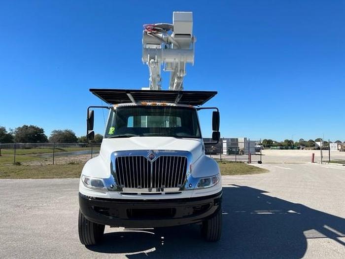Used Hi-Ranger TL45 50ft Bucket Boom on 2012 International 4300 Regular Cab Utility Truck - C48411