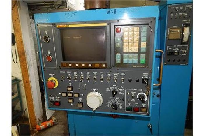Used MIYANO JNC-60 CNC TURNING CENTER WITH FANUC O-T CNC CONTROL