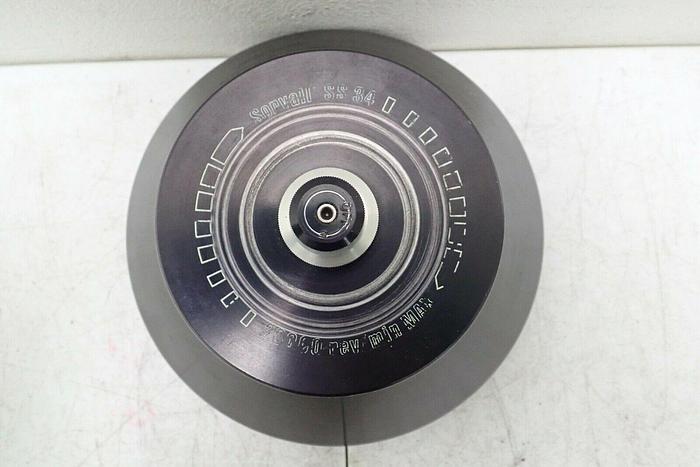 Used Sorvall SS-34 8-Place Fixed Angle Rotor with Lid