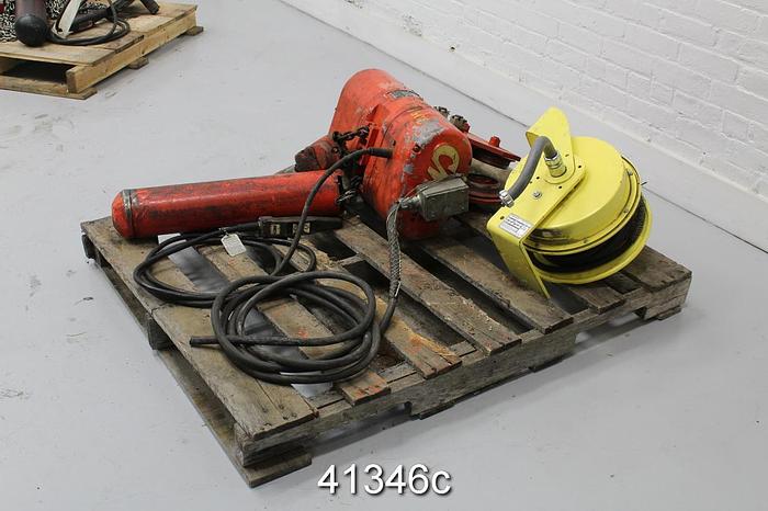 Used Columbus Mckinnon Model R Crane, Cap 2 Ton #41346