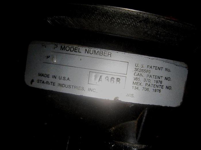 Used Pump, PVC, Centurion, Mdl A86B, 1-1/2" Inlet, 1/2 HP, Pool #S739955