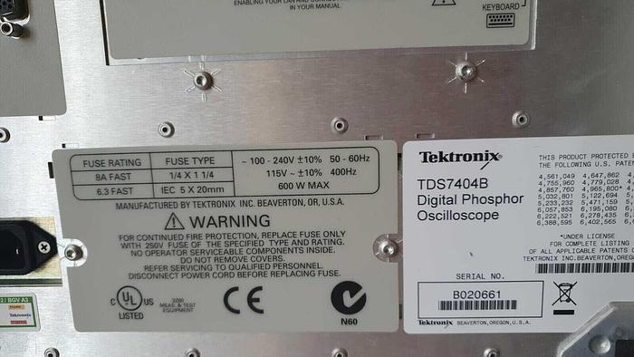 Used Tektronix TDS7404B