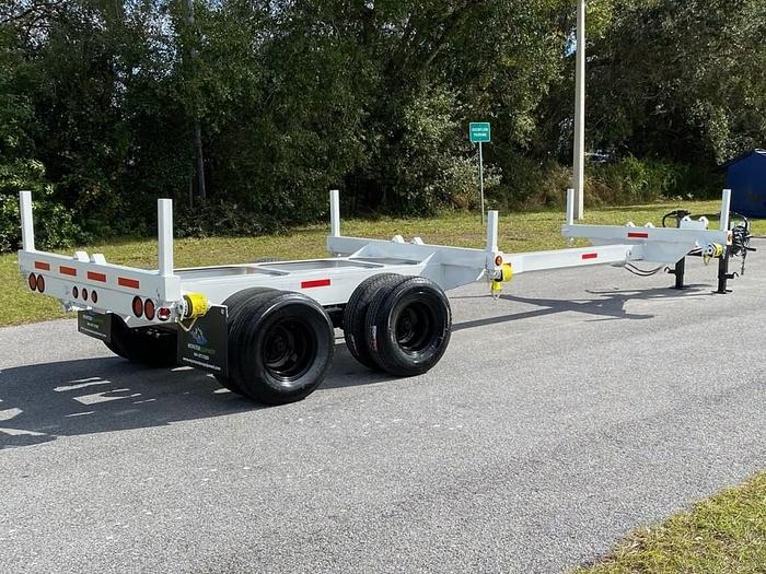 Used Butler BP-2080 TA AB Extendable Pole Trailer - 04886