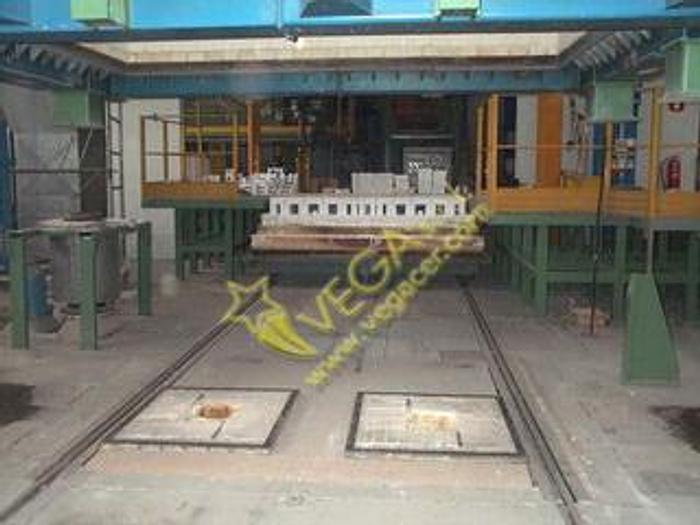 Used Gas turbo kiln WISTRA for high temperature