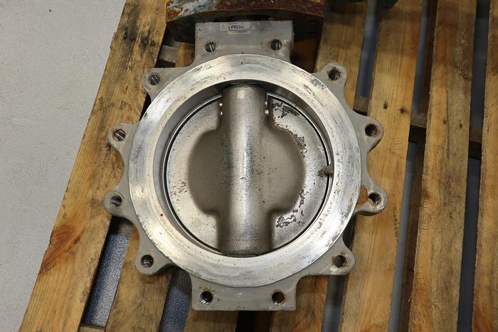 Used Fisher 12" Air Operated Butterfly Valve #44141