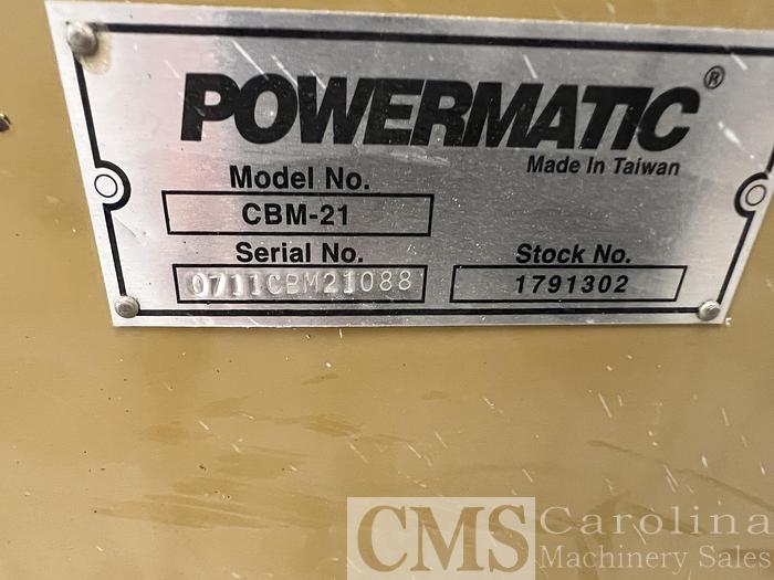 Used Powermatic CBM-21 Line Boring Machine
