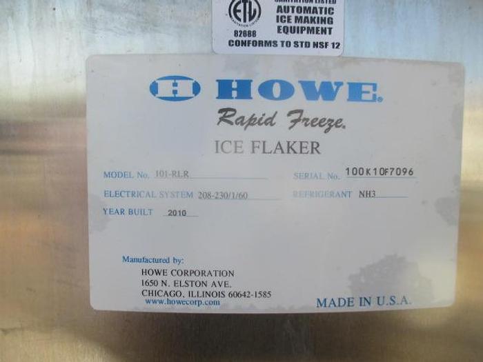 Used Howe Ice Flaker; Md#101-RLR