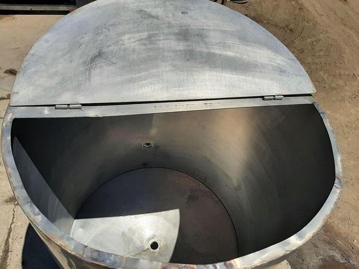 Used Tank, 360 Gallon, 316 S/st, FT/DB, 48" x 46" #S744705