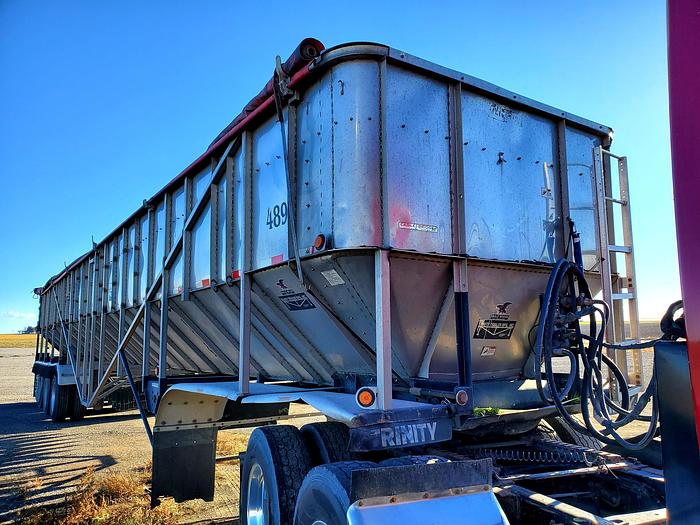 Used 2014 53' Trinity Eagle Bridge 4 Axle Belt Trailer