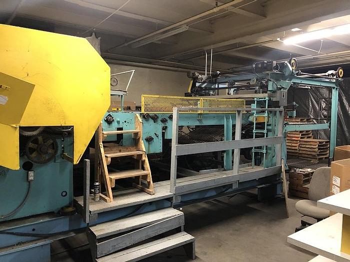 Used 60" WIDE HAMBLET SHEETER W/ 4 BACKSTANDS & DRIVE UPDATE