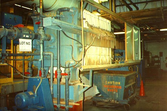 Used Filter, P&F, 48" X 48", PPL, Shriver, #S374342