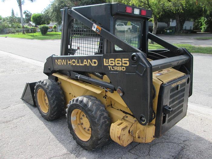 Used 1996 New Holland LX 665 Turbo Skid Steer