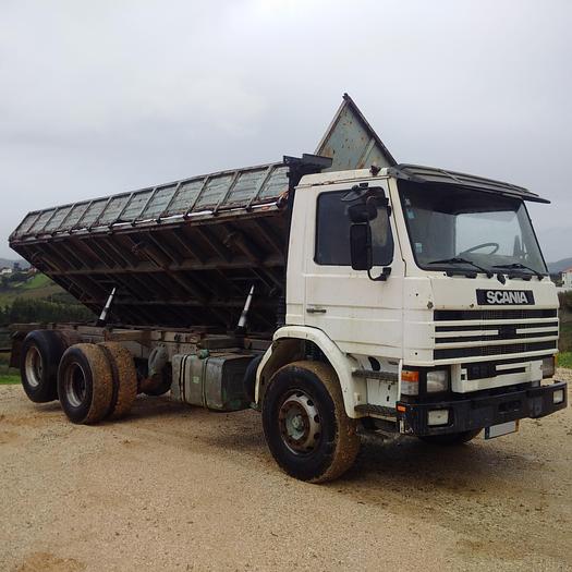 Usado 1986 SCANIA 92 H 280 Intercooler 10 tyres tipper