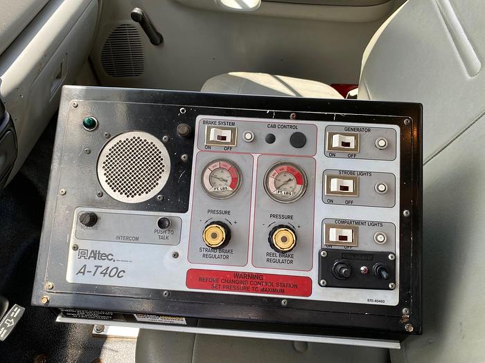 Used 2009 Ford F750 Altec AT40C 40ft Cable Placer - 62077