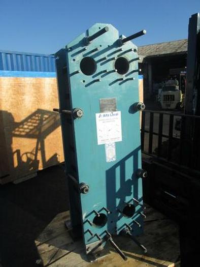 Used TRANTER SUPERCHANGER SS HEAT EXCHANGER MODEL M15 - FFM 380 SQ. FT 100 PSI